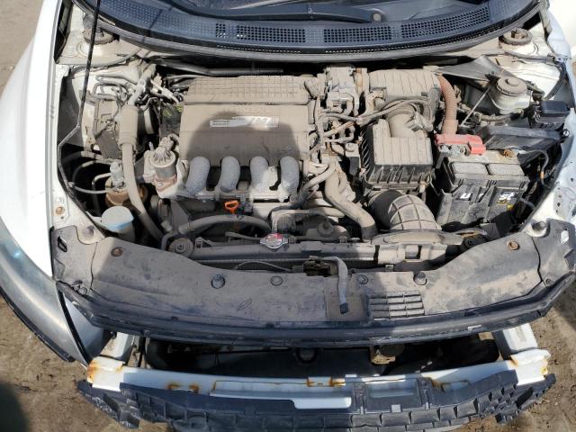 JHMZF1D63CS002326 - 2012 HONDA CR-Z EX WHITE photo 11