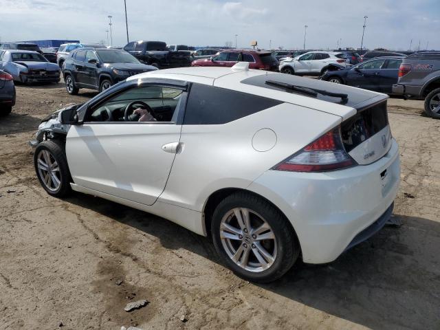 JHMZF1D63CS002326 - 2012 HONDA CR-Z EX WHITE photo 2