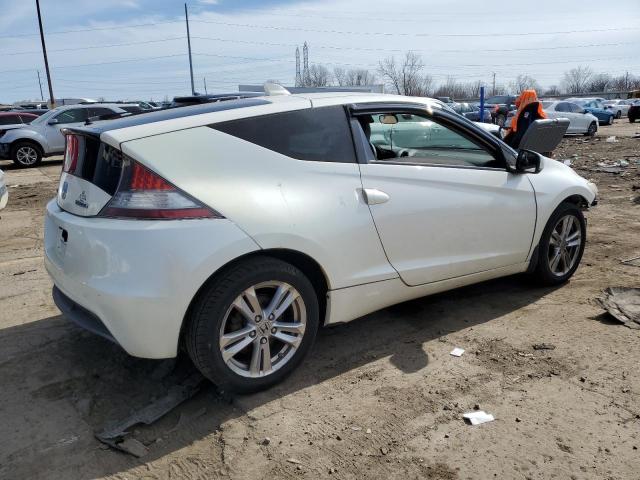 JHMZF1D63CS002326 - 2012 HONDA CR-Z EX WHITE photo 3
