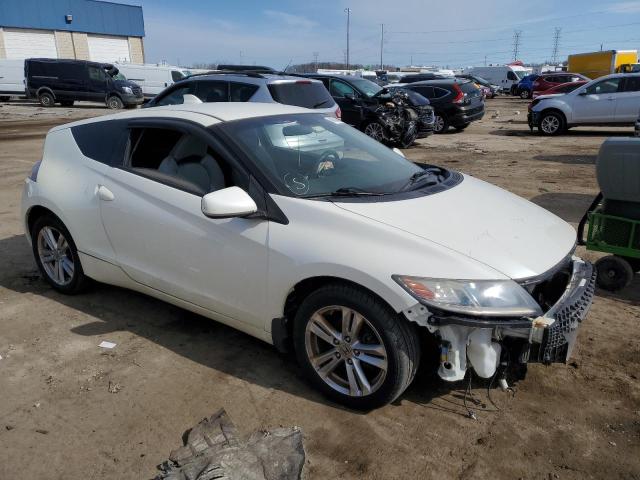JHMZF1D63CS002326 - 2012 HONDA CR-Z EX WHITE photo 4