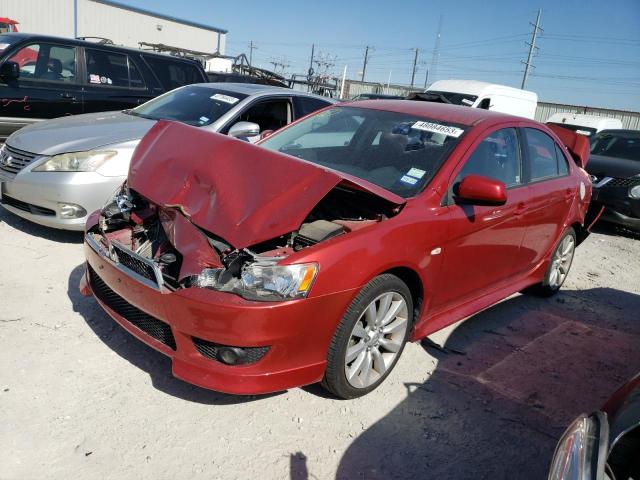 JA32U8FW4BU046237 - 2011 MITSUBISHI LANCER GTS RED photo 1