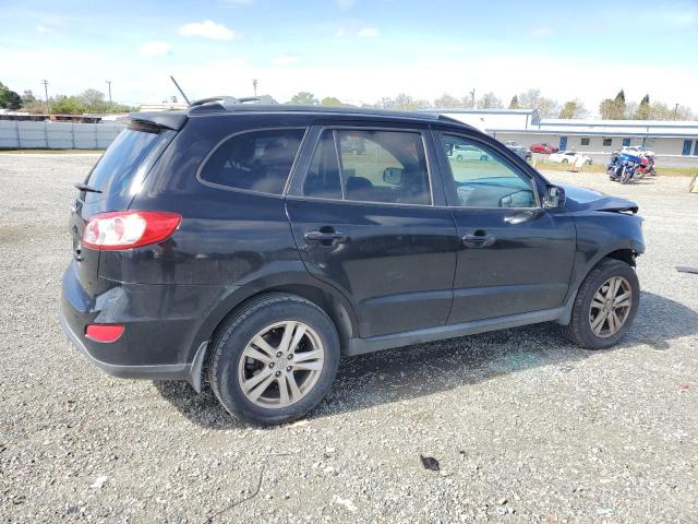 5XYZH4AG6CG162362 - 2012 HYUNDAI SANTA FE SE BLACK photo 3