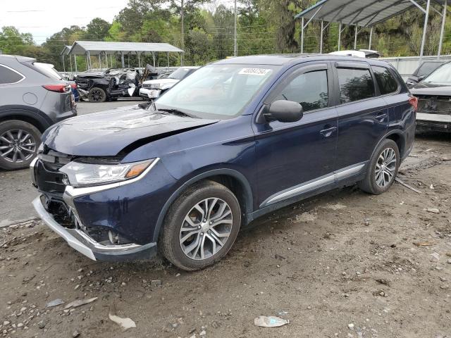 JA4AD2A39JZ001300 - 2018 MITSUBISHI OUTLANDER ES BLUE photo 1