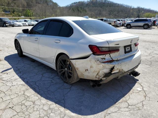 3MW5U9J06M8B53486 - 2021 BMW M340XI WHITE photo 2