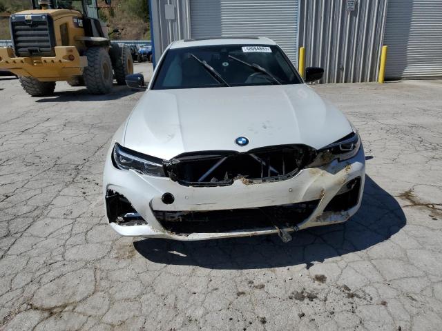 3MW5U9J06M8B53486 - 2021 BMW M340XI WHITE photo 5