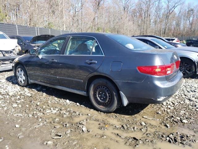 1HGCM663X5A058271 - 2005 HONDA ACCORD LX GRAY photo 2