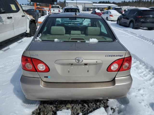 2T1BR32E07C781000 - 2007 TOYOTA COROLLA CE GOLD photo 6