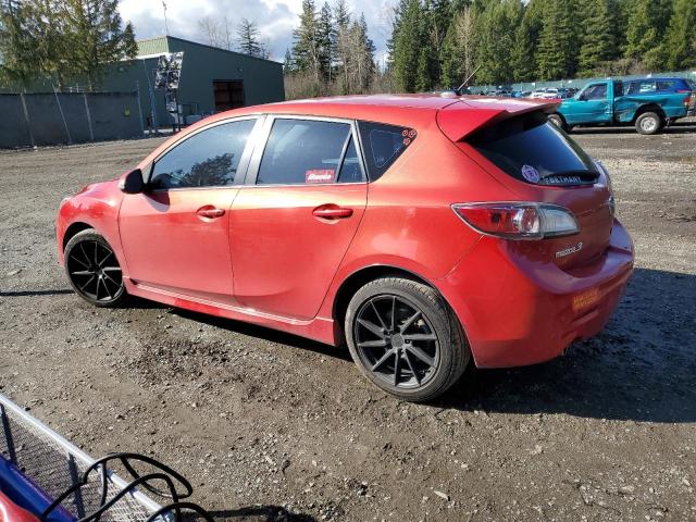 JM1BL1H58A1205907 - 2010 MAZDA 3 S RED photo 2