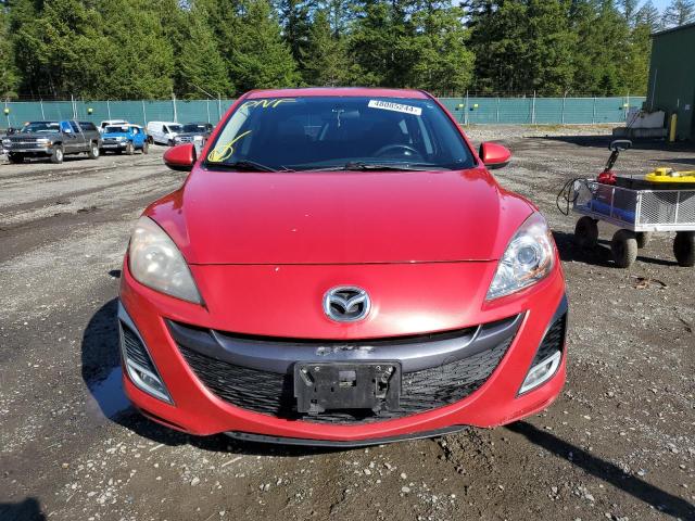 JM1BL1H58A1205907 - 2010 MAZDA 3 S RED photo 5