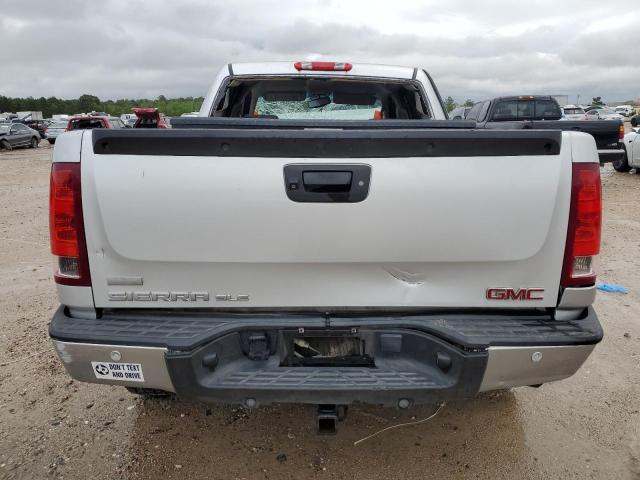 3GTP2VE30BG277965 - 2011 GMC SIERRA K1500 SLE SILVER photo 6