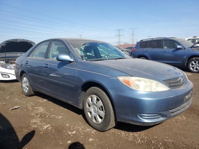 4T1BE32K03U754955 - 2003 TOYOTA CAMRY LE BLUE photo 4