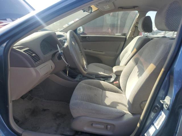 4T1BE32K03U754955 - 2003 TOYOTA CAMRY LE BLUE photo 7