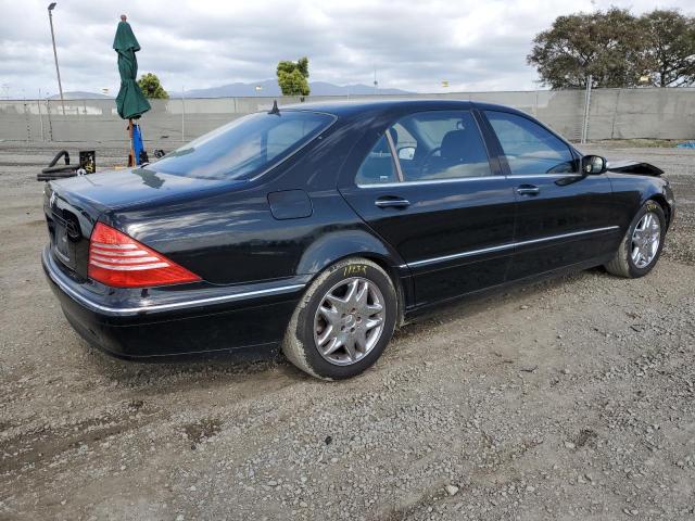 WDBNG70J23A373217 - 2003 MERCEDES-BENZ S 430 BLACK photo 3