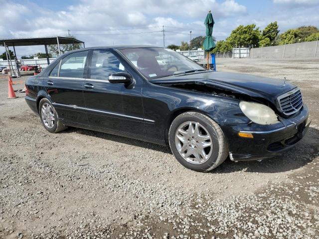 WDBNG70J23A373217 - 2003 MERCEDES-BENZ S 430 BLACK photo 4