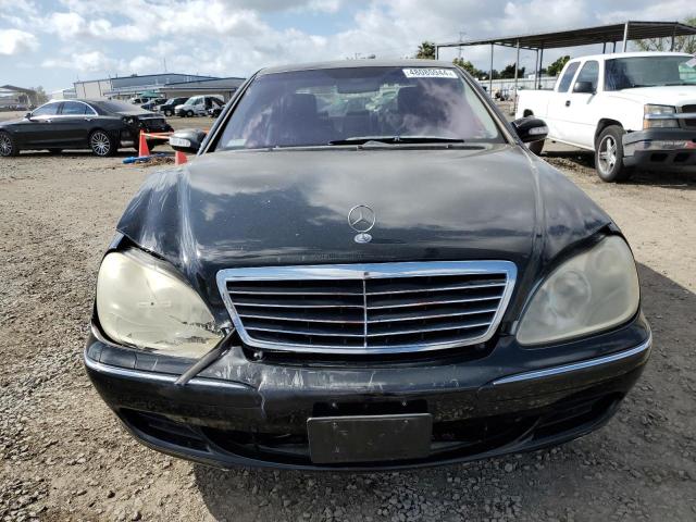 WDBNG70J23A373217 - 2003 MERCEDES-BENZ S 430 BLACK photo 5