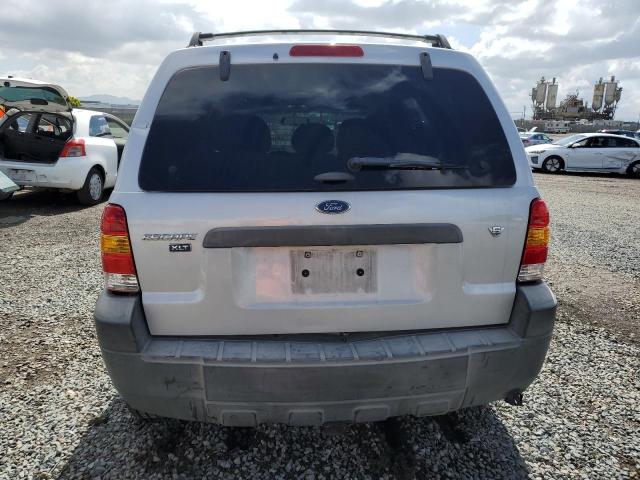 1FMCU03157KA97230 - 2007 FORD ESCAPE XLT SILVER photo 6