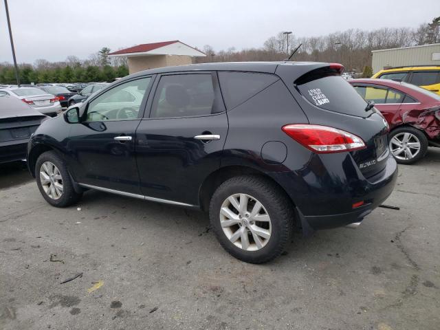 JN8AZ1MW4CW209200 - 2012 NISSAN MURANO S BLACK photo 2