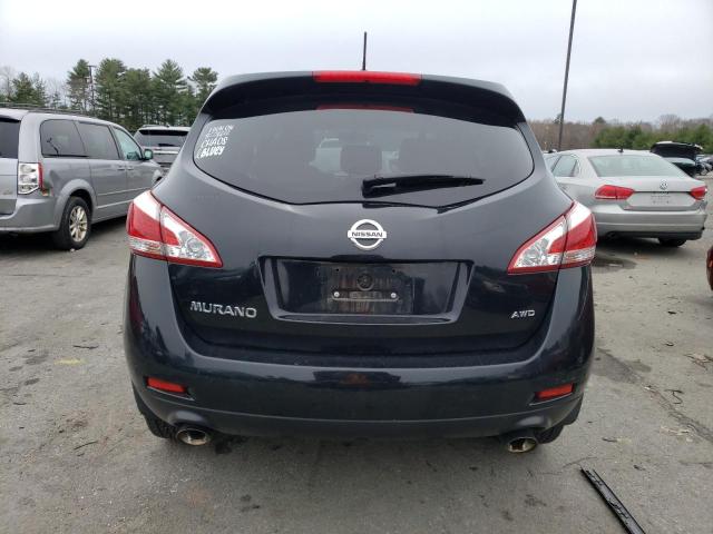 JN8AZ1MW4CW209200 - 2012 NISSAN MURANO S BLACK photo 6