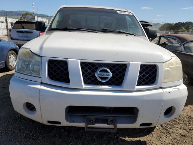 1N6AA06A86N537516 - 2006 NISSAN TITAN XE WHITE photo 5