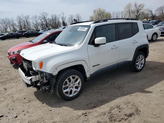 ZACCJBBB2HPE59265 - 2017 JEEP RENEGADE LATITUDE WHITE photo 1