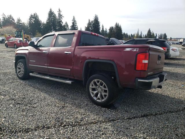 3GTU2VEC7EG375690 - 2014 GMC SIERRA K1500 SLT BURGUNDY photo 2