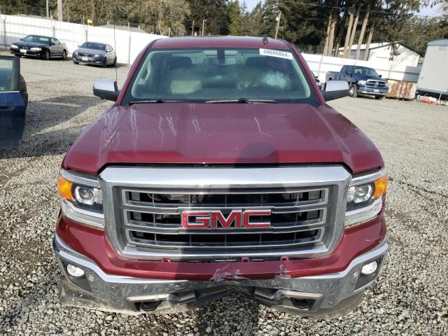 3GTU2VEC7EG375690 - 2014 GMC SIERRA K1500 SLT BURGUNDY photo 5