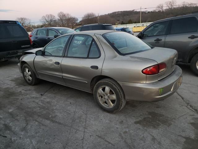 1G1JC524527122462 - 2002 CHEVROLET CAVALIER BASE GRAY photo 2