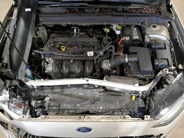 3FA6P0H74HR390917 - 2017 FORD FUSION SE BEIGE photo 11