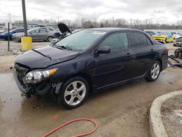 2T1BU4EE7BC679492 - 2011 TOYOTA COROLLA BASE BLACK photo 1