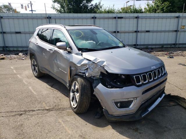 3C4NJDCB0KT747515 - 2019 JEEP COMPASS LIMITED SILVER photo 1