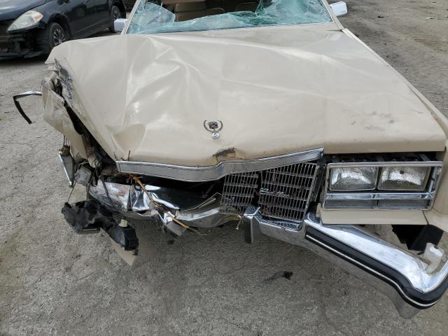 1G6EL578XFE632587 - 1985 CADILLAC ELDORADO BEIGE photo 11