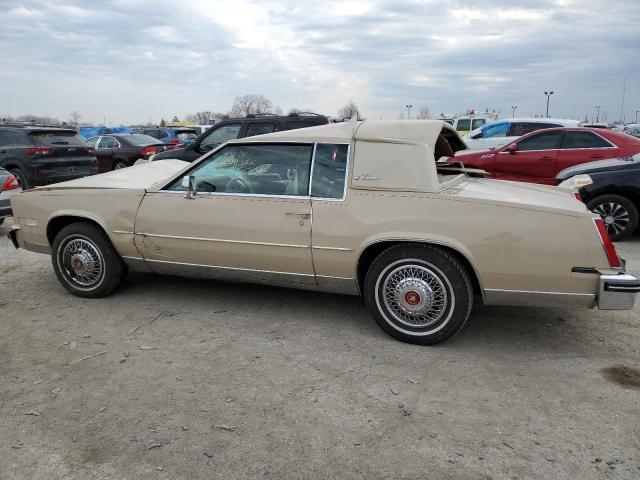 1G6EL578XFE632587 - 1985 CADILLAC ELDORADO BEIGE photo 2