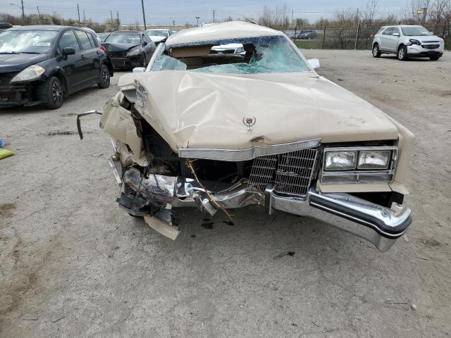 1G6EL578XFE632587 - 1985 CADILLAC ELDORADO BEIGE photo 5