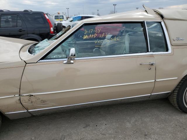 1G6EL578XFE632587 - 1985 CADILLAC ELDORADO BEIGE photo 7