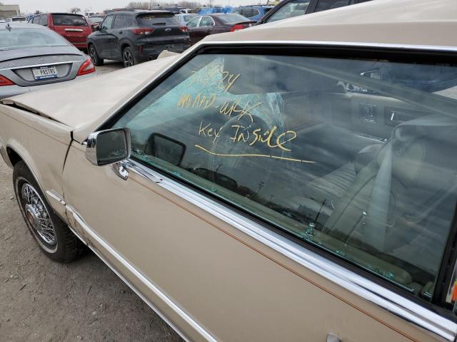 1G6EL578XFE632587 - 1985 CADILLAC ELDORADO BEIGE photo 9