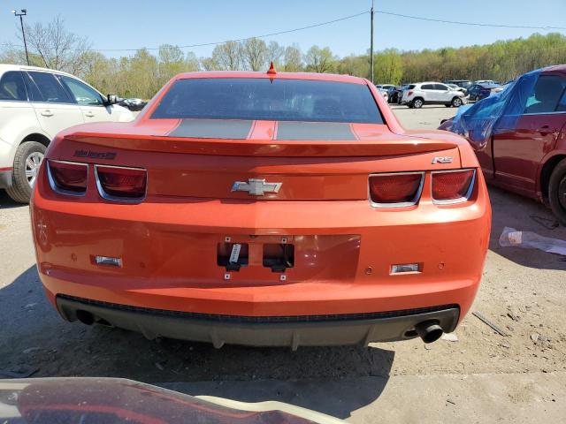 2G1FC1E3XC9176776 - 2012 CHEVROLET CAMARO LT ORANGE photo 6