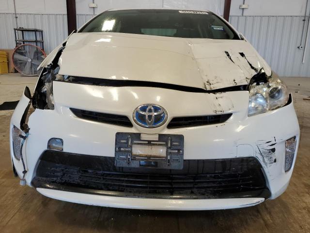 JTDKN3DU9D5594959 - 2013 TOYOTA PRIUS WHITE photo 5