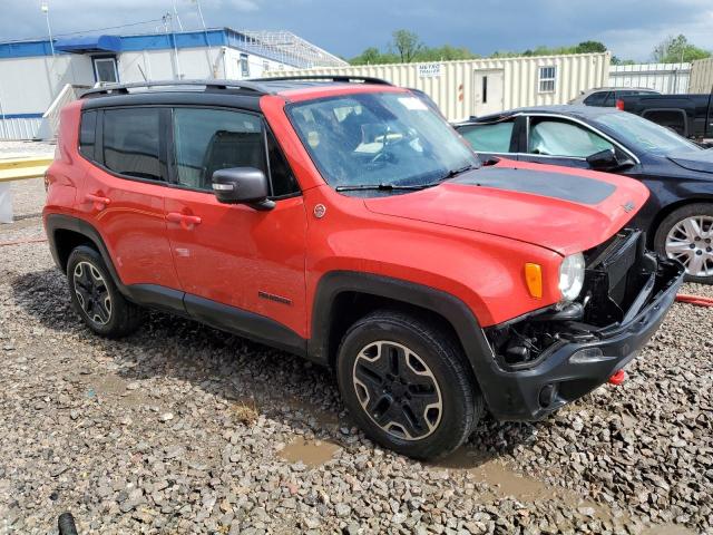 ZACCJBCT9FPB88855 - 2015 JEEP RENEGADE TRAILHAWK RED photo 4