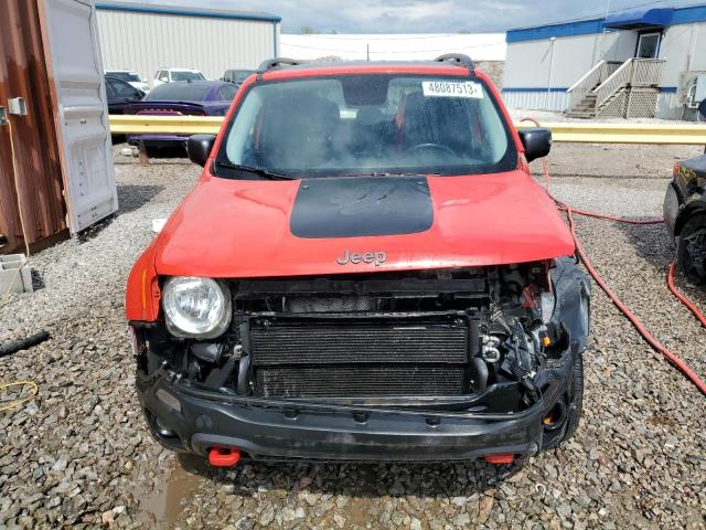 ZACCJBCT9FPB88855 - 2015 JEEP RENEGADE TRAILHAWK RED photo 5