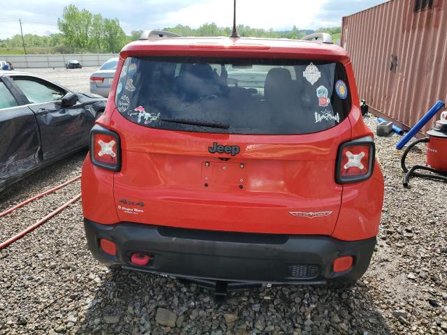 ZACCJBCT9FPB88855 - 2015 JEEP RENEGADE TRAILHAWK RED photo 6