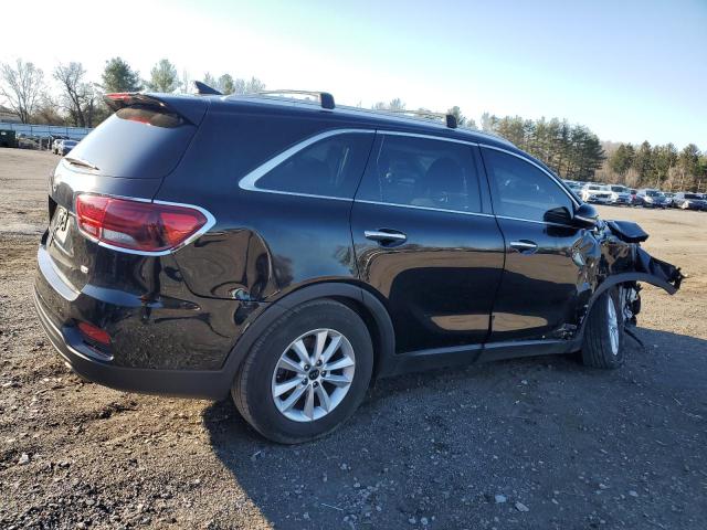 5XYPGDA37KG449313 - 2019 KIA SORENTO L BLACK photo 3