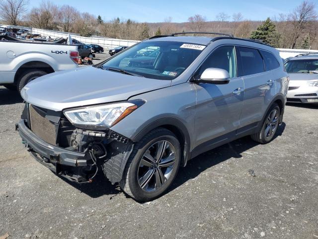 KM8SNDHF7GU135601 - 2016 HYUNDAI SANTA FE SE GRAY photo 1