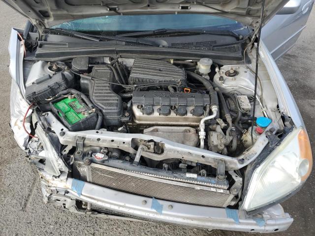 2HGES26752H608032 - 2002 HONDA CIVIC EX SILVER photo 11