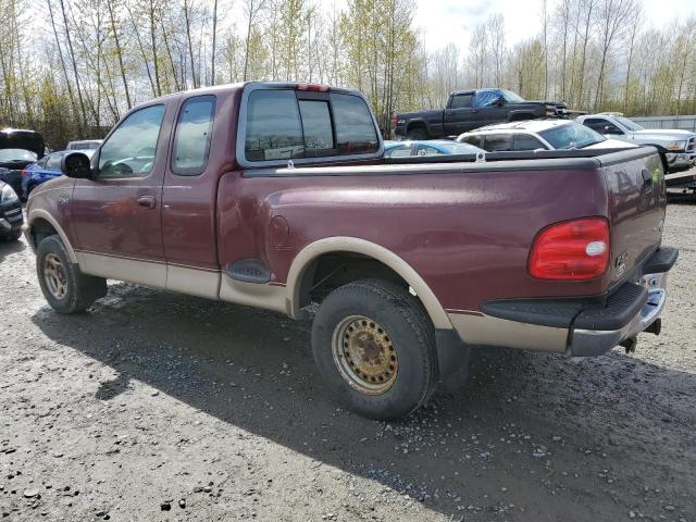 2FTDX08W0VCA07990 - 1997 FORD F150 BURGUNDY photo 2