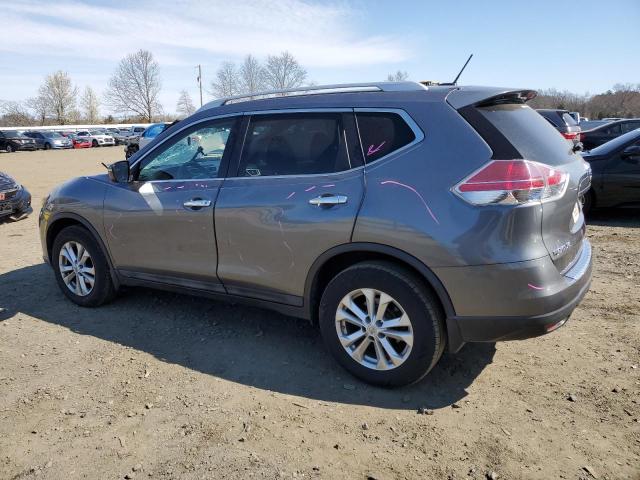 5N1AT2MV4EC868730 - 2014 NISSAN ROGUE S GRAY photo 2