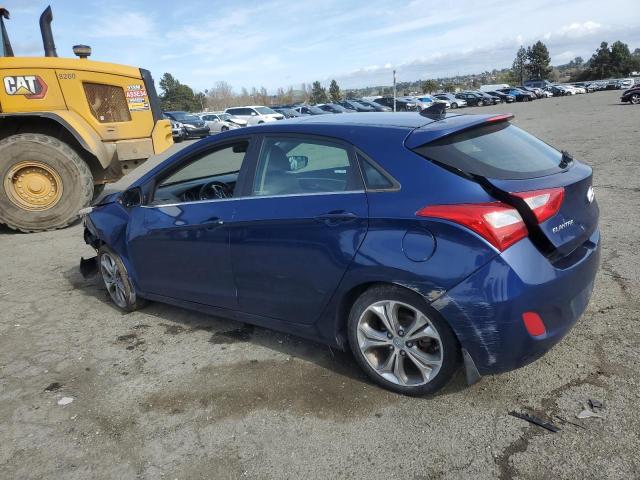 KMHD35LE0DU050274 - 2013 HYUNDAI ELANTRA GT BLUE photo 2