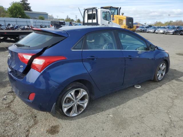 KMHD35LE0DU050274 - 2013 HYUNDAI ELANTRA GT BLUE photo 3