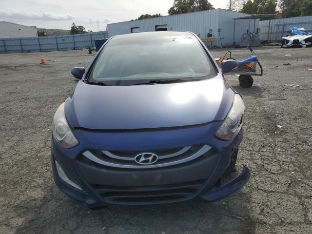 KMHD35LE0DU050274 - 2013 HYUNDAI ELANTRA GT BLUE photo 5