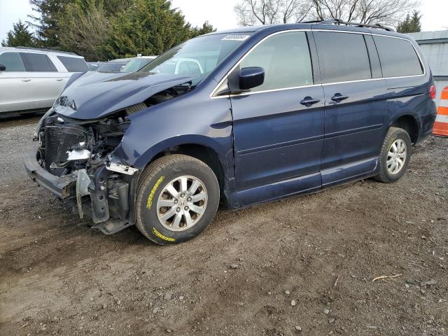 5FNRL384X8B018753 - 2008 HONDA ODYSSEY EX BLUE photo 1