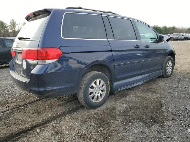 5FNRL384X8B018753 - 2008 HONDA ODYSSEY EX BLUE photo 3